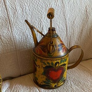 Peter Ompir Colorful Vintage Watering can hand painted